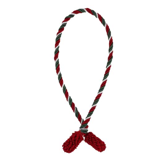 Haute Decor 16" Red, Green & White Decorative Twist Ties, 6ct.